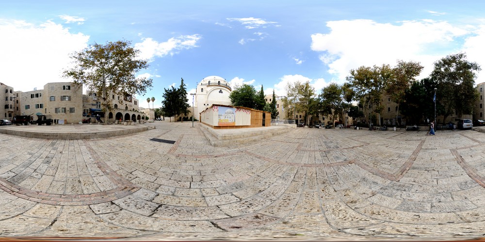 רחבת החורבה, סיור וירטואלי בירושלים 360