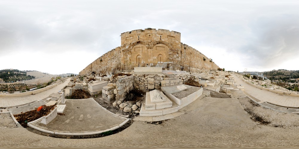 שער הרחמים, סיור וירטואלי בירושלים 360