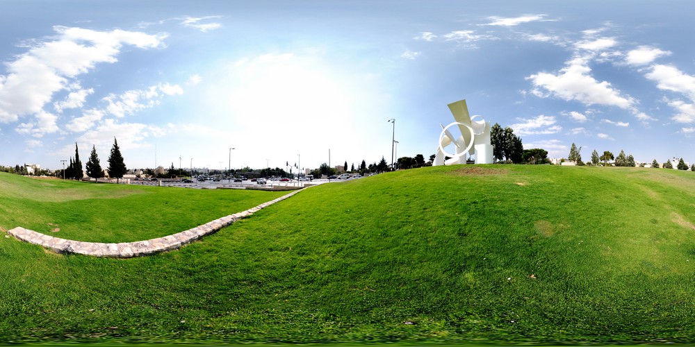 הפסל הלבן בגבעה הצרפתית, סיור וירטואלי בירושלים 360