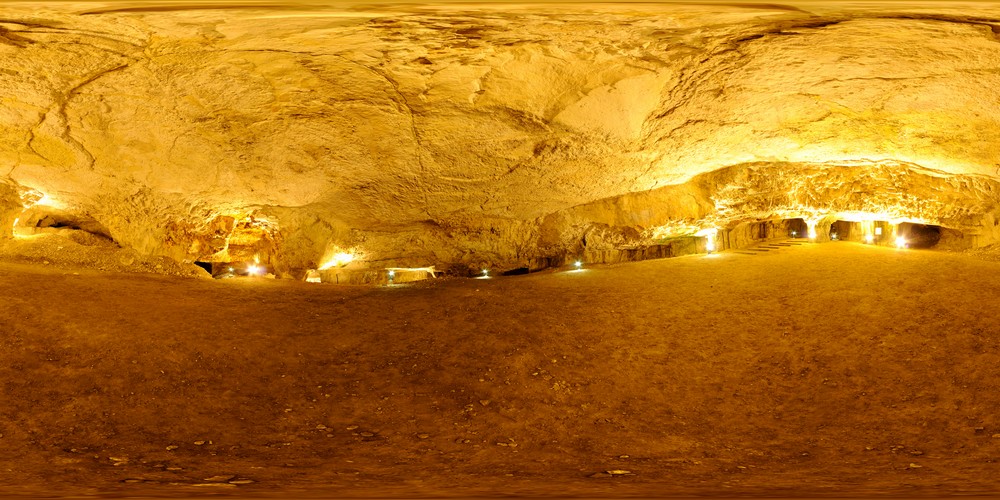 מערת צידקיהו, סיור וירטואלי בירושלים 360