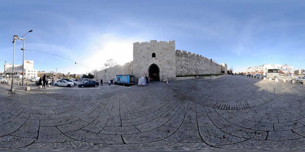 שער הפרחים סיור וירטואלי - ירושלים 360